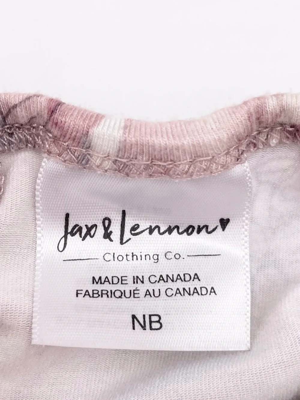 Bundle of 2 Knotted Gown Baby Girl Sleepers Jax & Lennon Mebie Baby Newborn 0-3